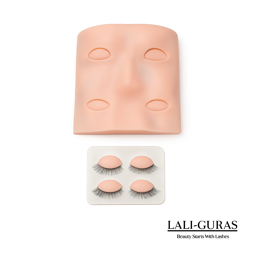 Lash Practice Mannequin with Replaceable Eyelids