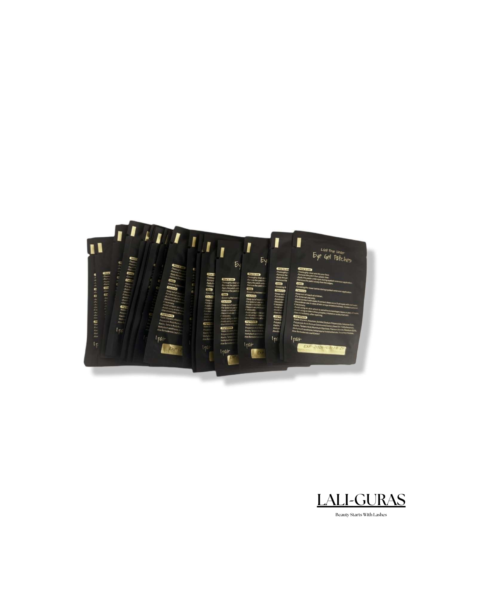 LALI-GURAS Lint-Free Eye Gel Patches