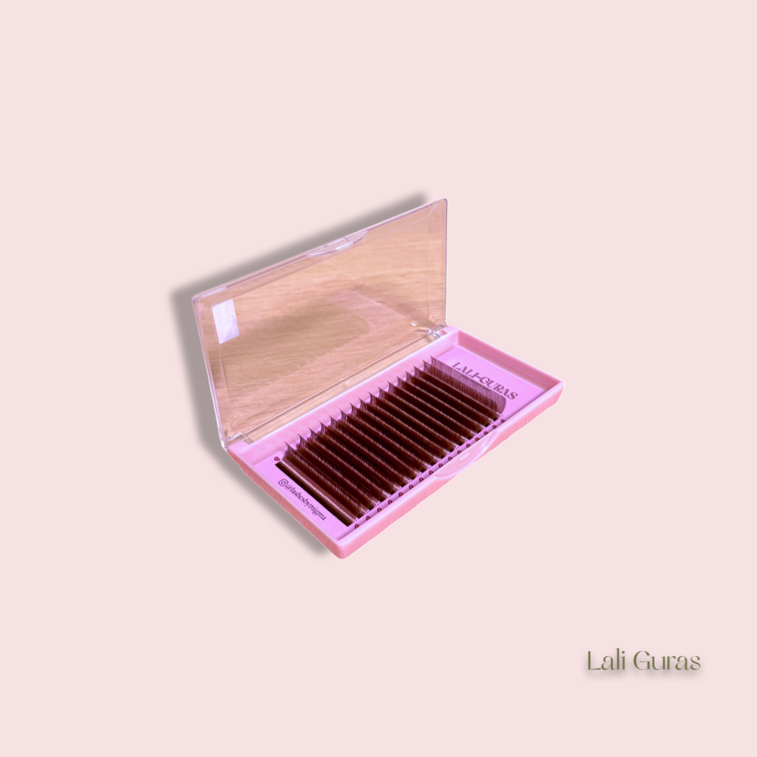 Lali-Guras Lashes Light Brown 0.5